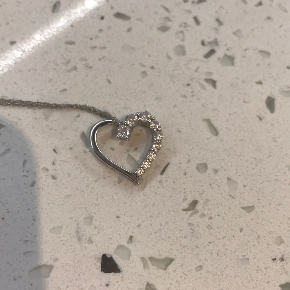 🔥DIAMOND HEART NECKLACE🔥 - Picture 6 of 8